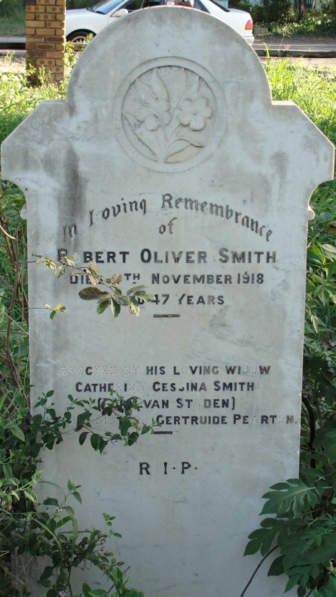 SMITH Robert Oliver -1918