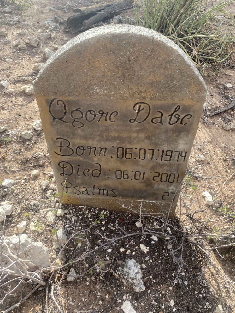 DABE Qgore 1974-2001