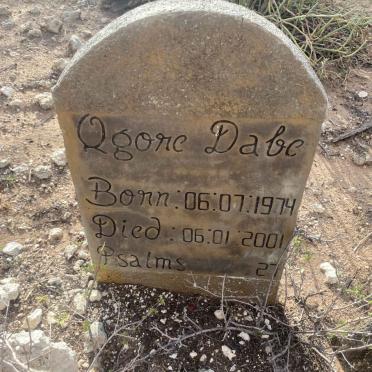 DABE Qgore 1974-2001