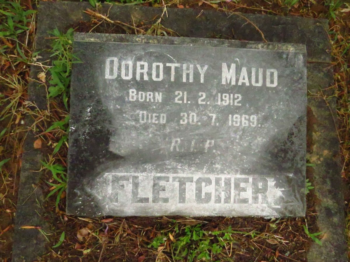 FLETCHER Dorothy Maud 1912-1969