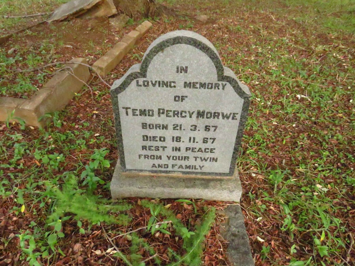 MORWE Temo Percy 1967-1967