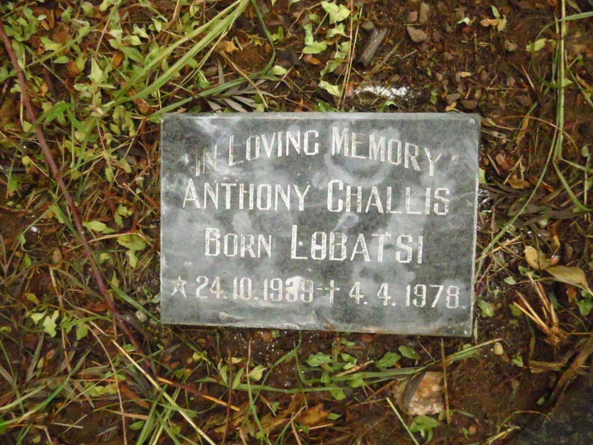 CHALLIS Anthony 1939-1978