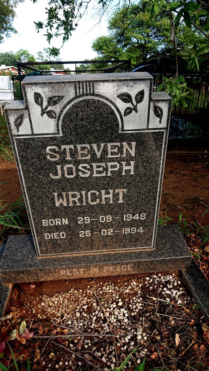 WRIGHT Steven Joseph 1948-1994