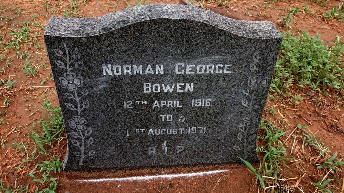 BOWEN Norman George 1916-1971
