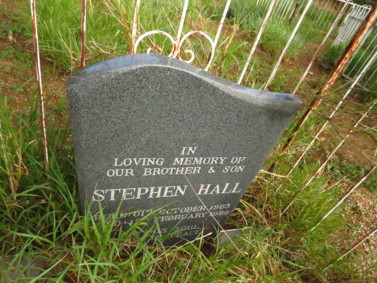 HALL Stephen 1963-1989