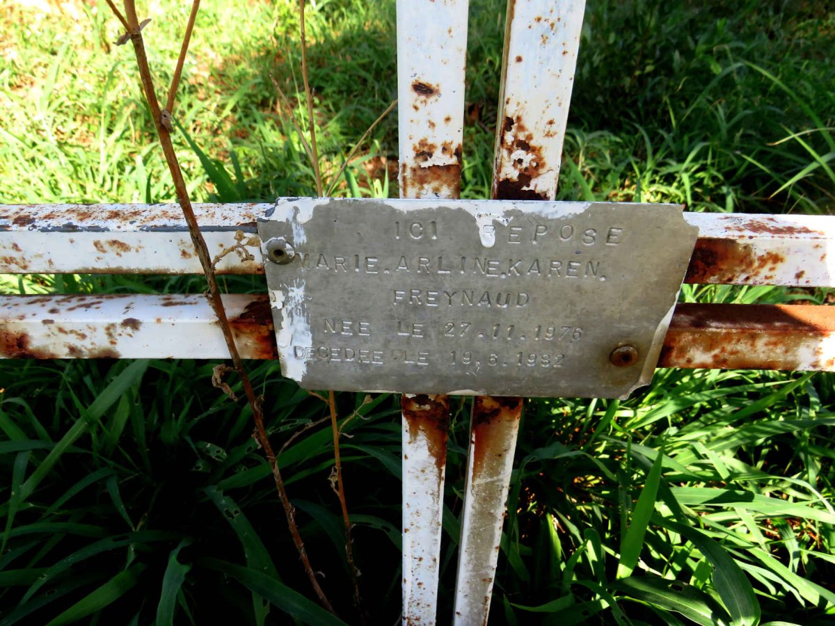 FREYNAUD Marie Arline Karen 1976-1982