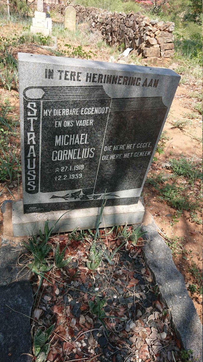 STRAUSS Michael Cornelius 1918-1959