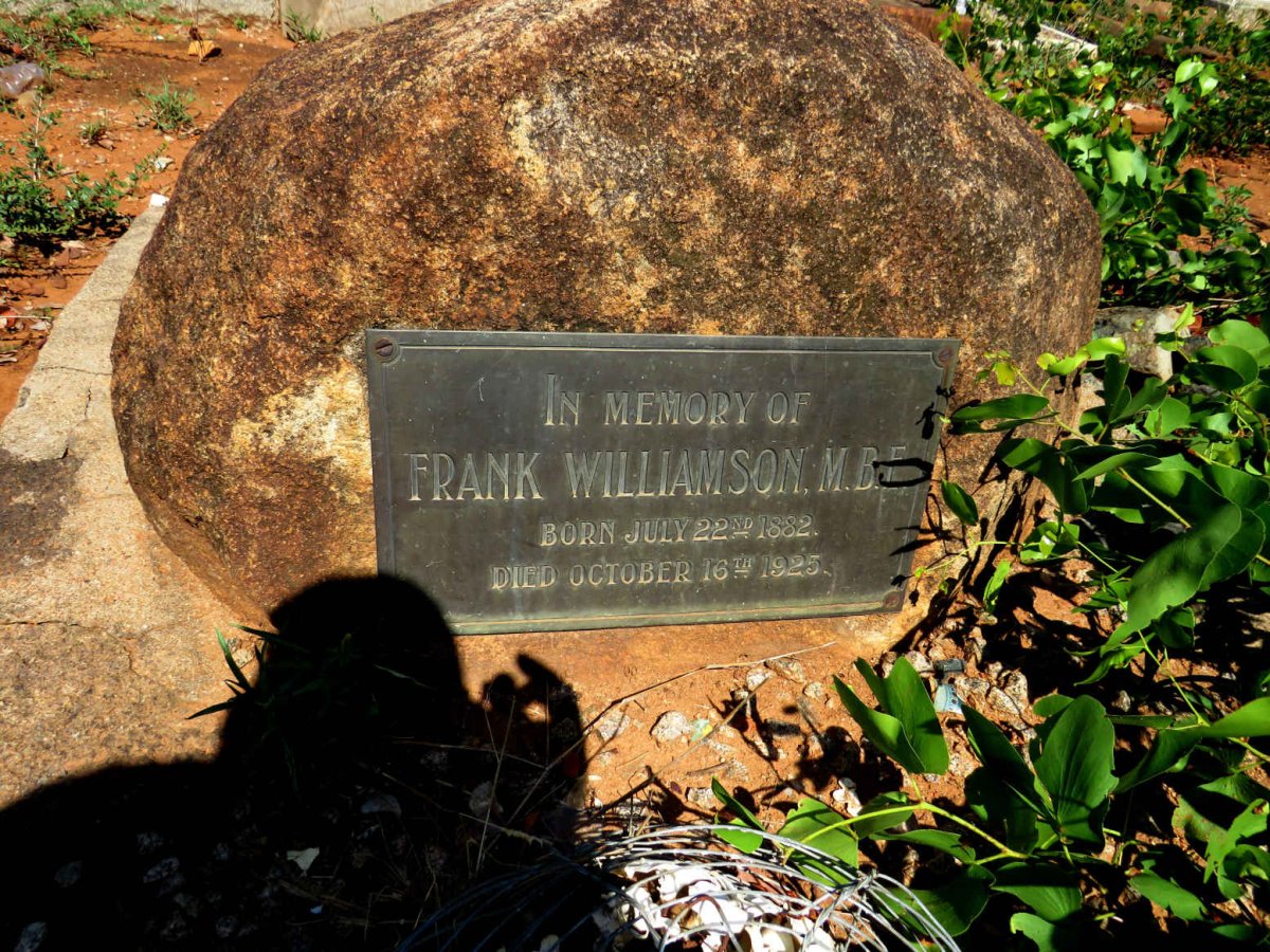 WILLIAMSON Frank 1882-1925