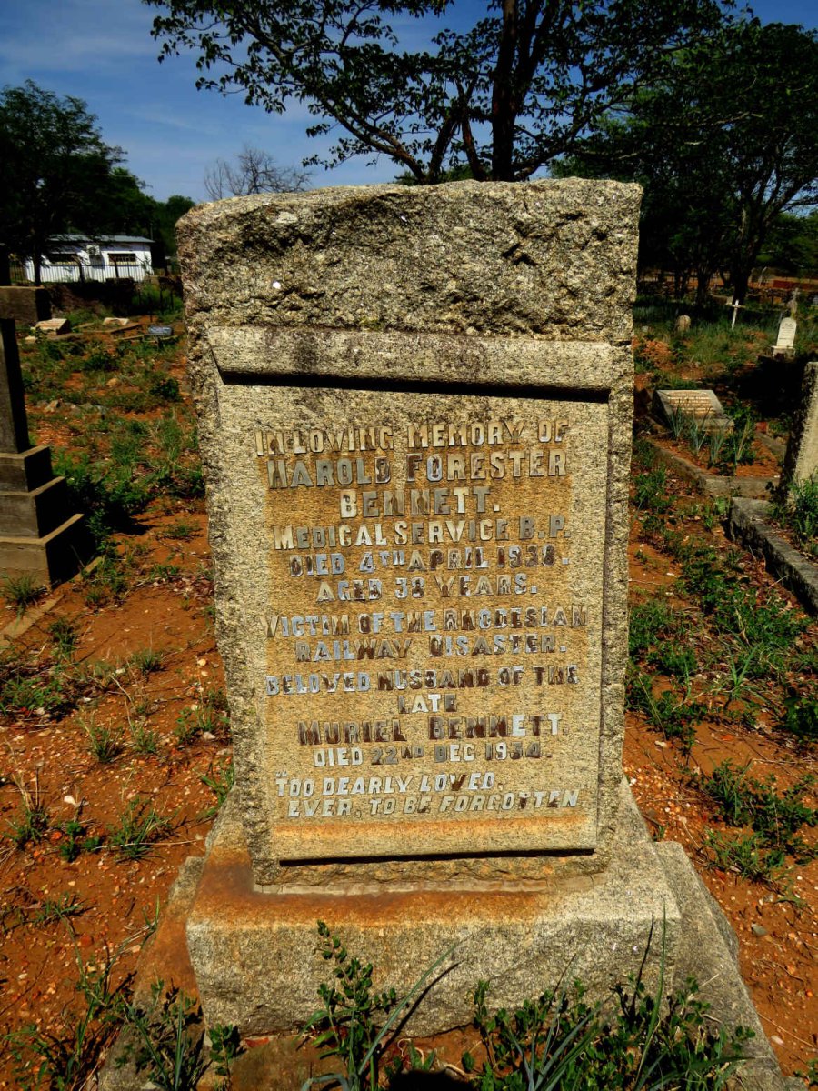 BENNETT Harold Forester -1938 & Muriel -1934