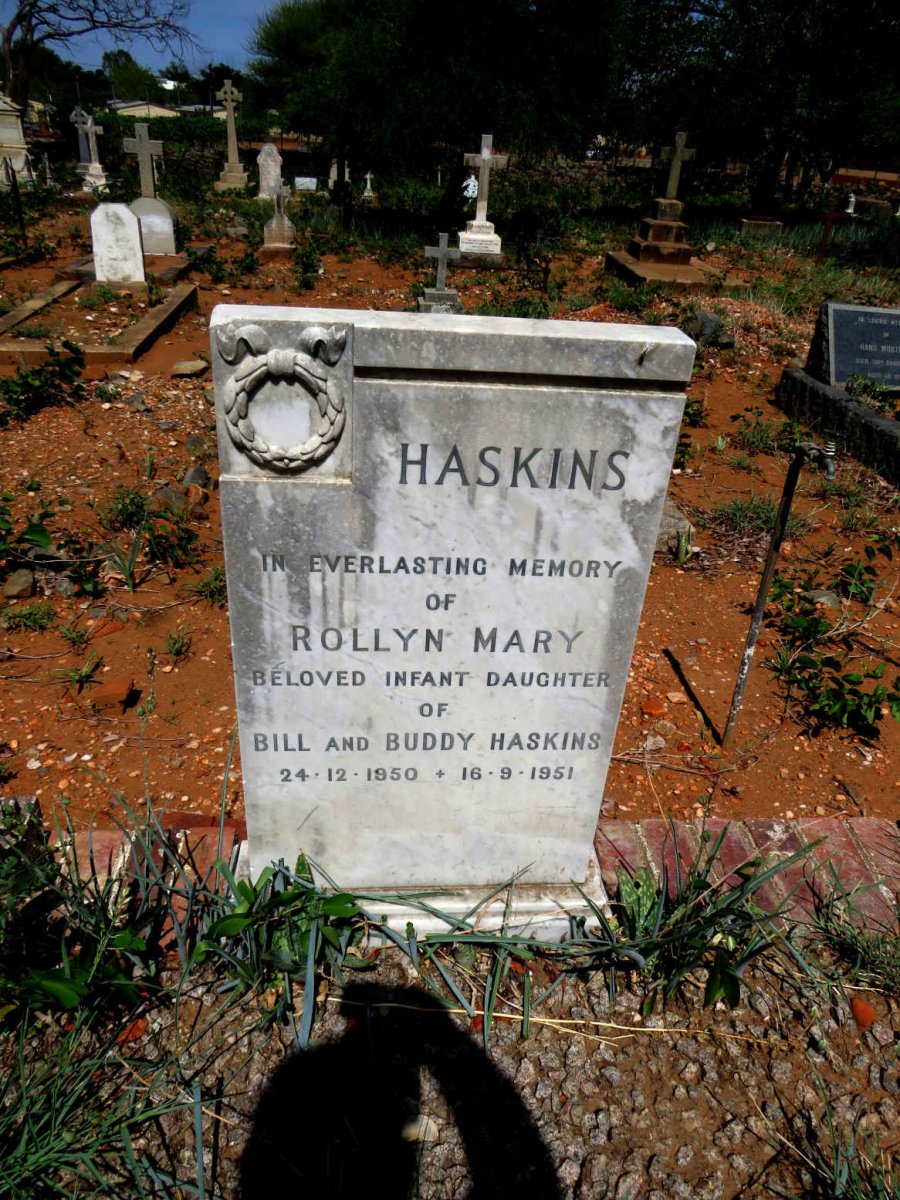 HASKINS Rollyn Mary 1950-1951