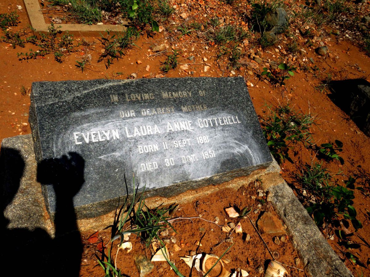 COTTERELL Evelyn Laura Annie 1881-1951