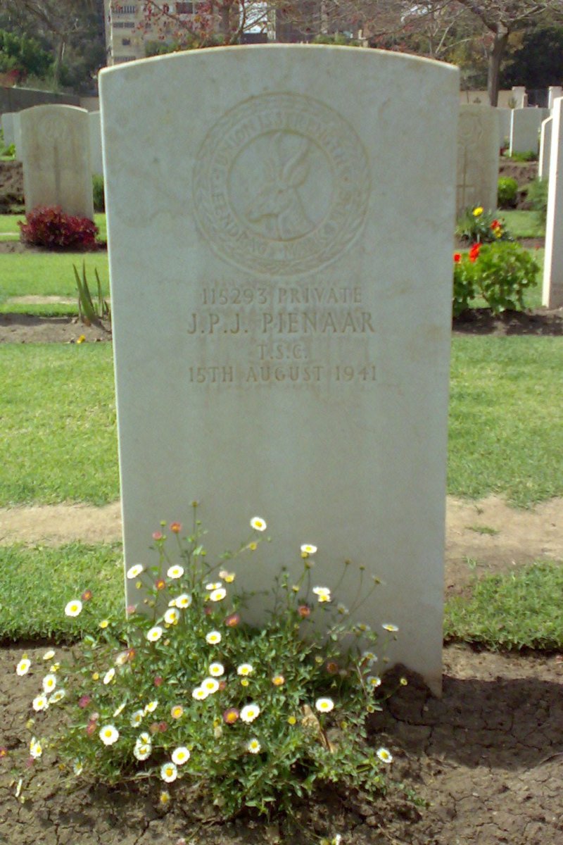 PIENAAR J.P.J. -1941