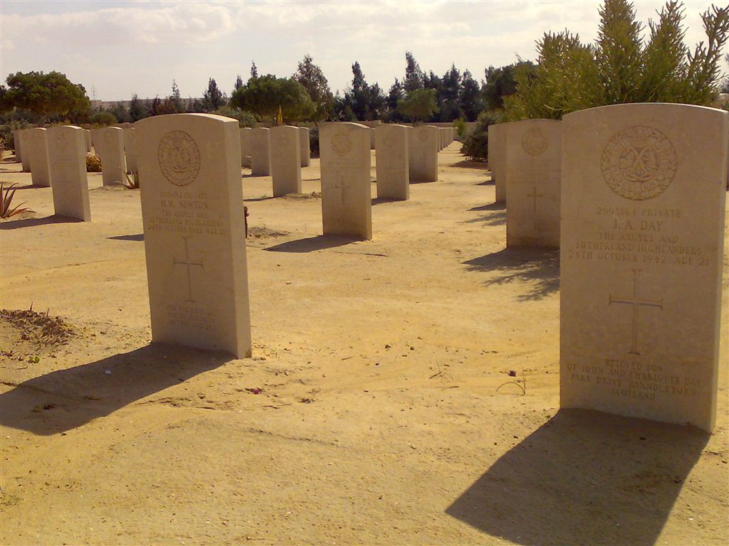  8. View of nearby graves