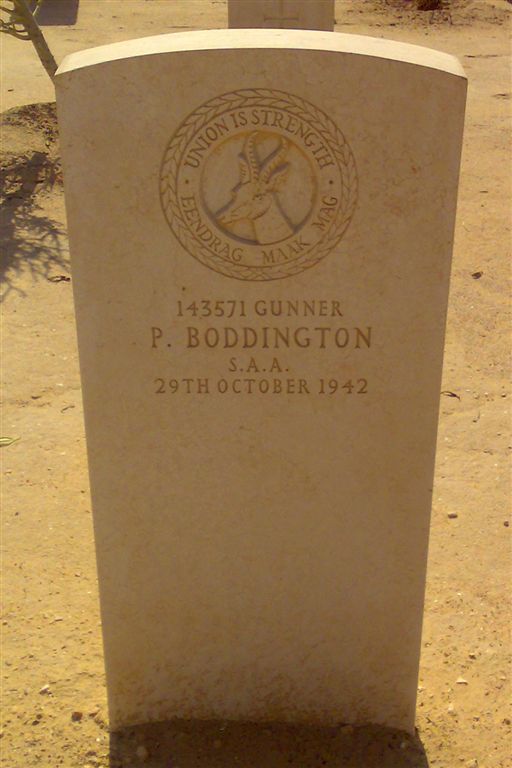 BODDINGTON P. -1942