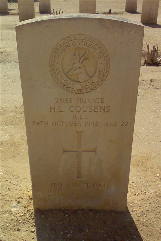 COUSENS H.L. -1942