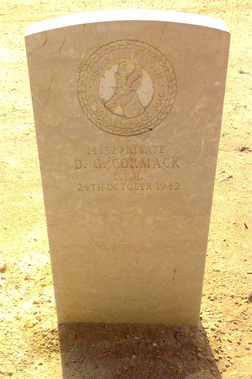 CORMACK D.G. -1942