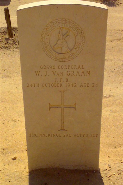 GRAAN W.J., van -1942