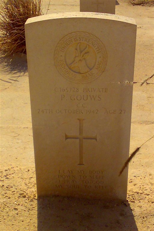 GOUWS P. -1942