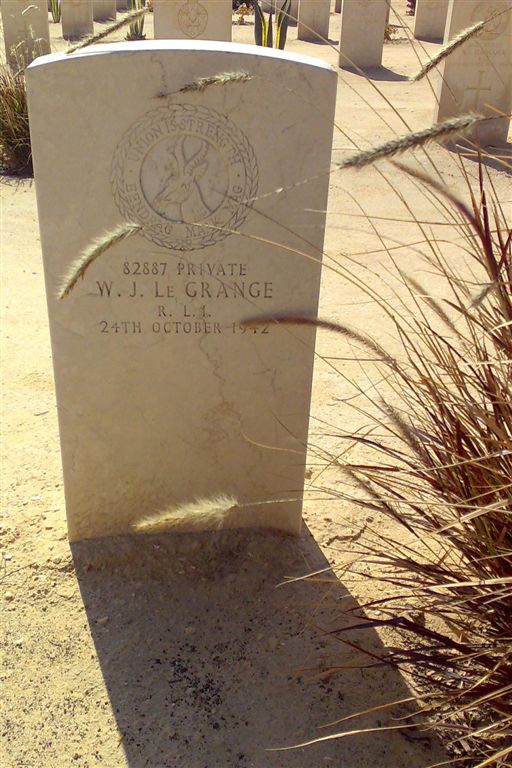 GRANGE W.J., le -1942