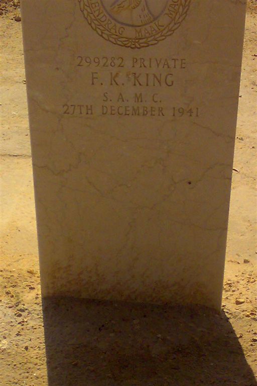 KING F.K. -1941