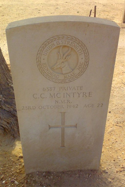 MCINTYRE C.C. -1942