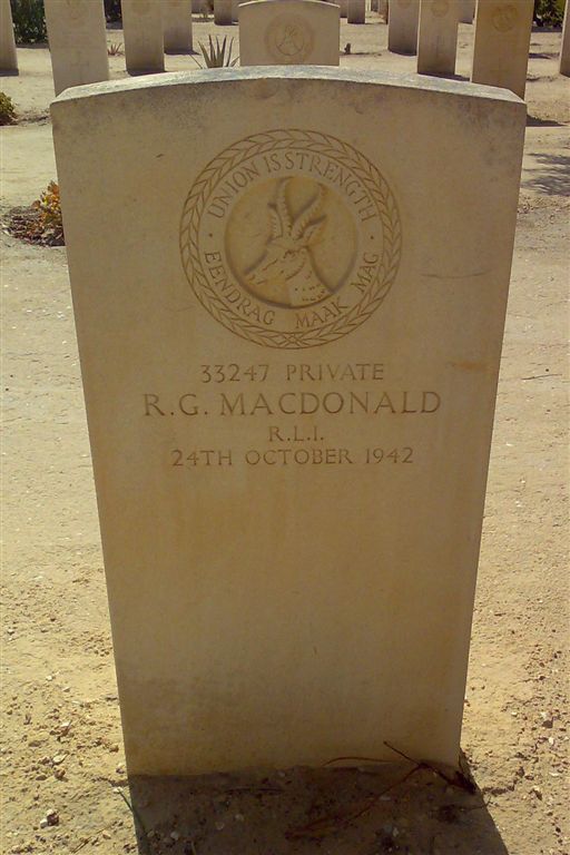 MACDONALD R.G. -1942