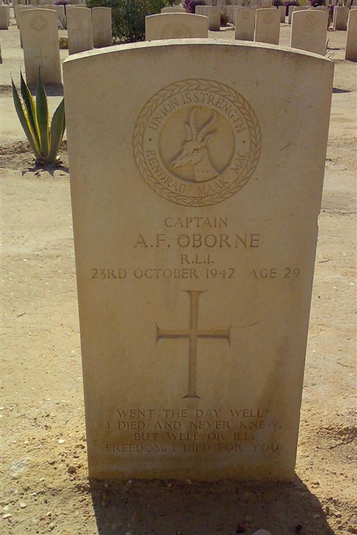 OBORNE A.F. -1942