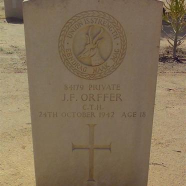 ORFFER J.F. -1942