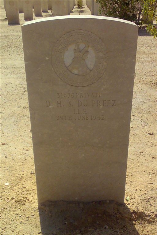 PREEZ D.H.S., du -1942