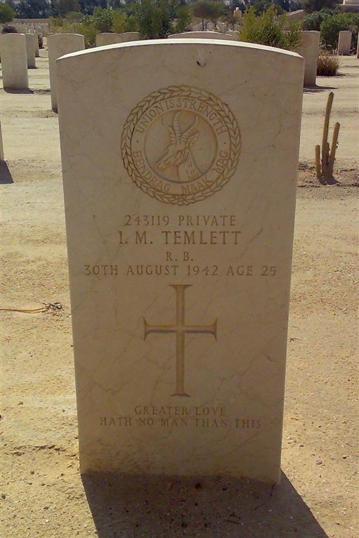 TEMLETT I.M. -1942