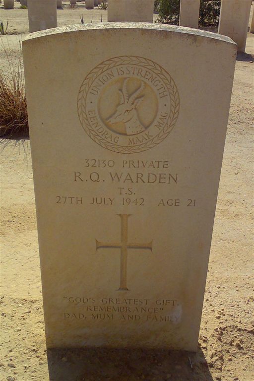 WARDEN R.Q. -1942