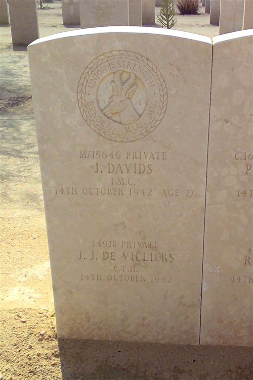 DAVIDS J. 1942 :: VILLIERS J.J., de -1942