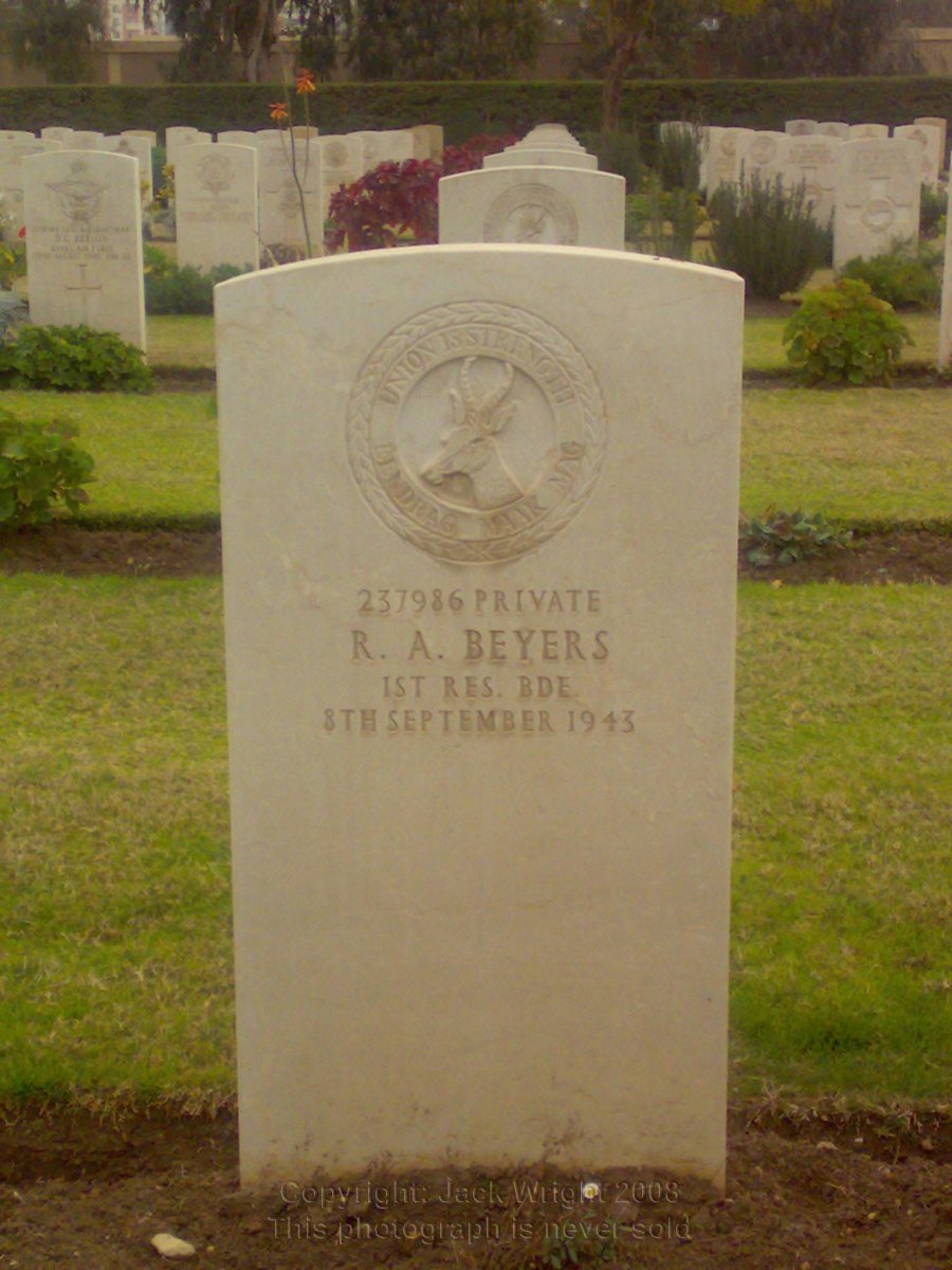 BEYERS R.A. -1943