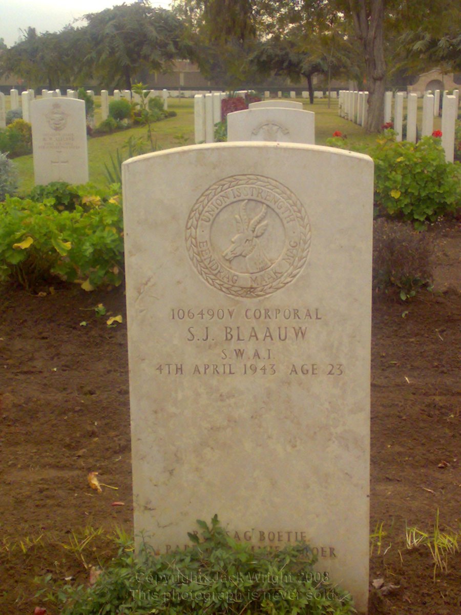 BLAAUW S.J. -1943