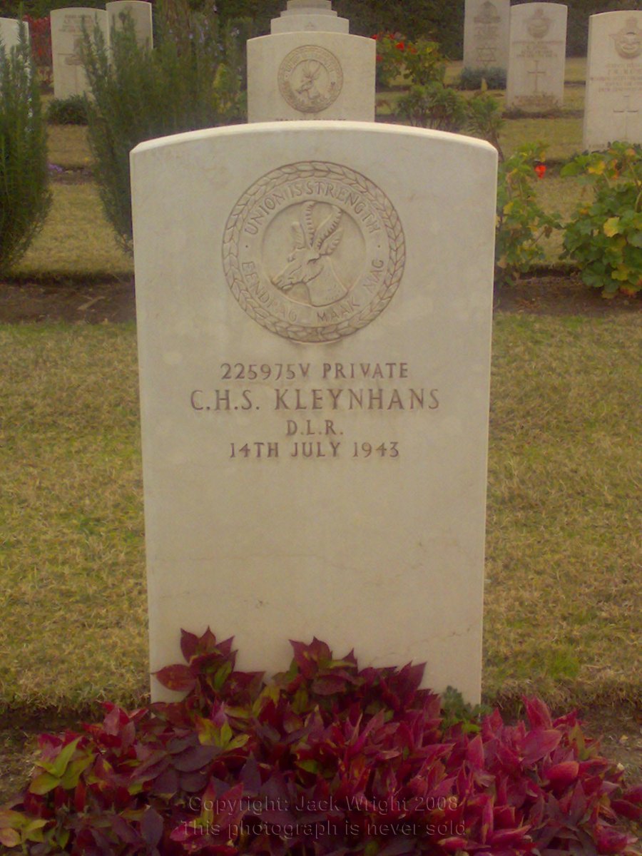 KLEYNHANS C.H.S. -1943