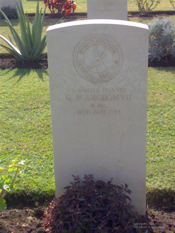 NQUBOBOMVU G. -1944