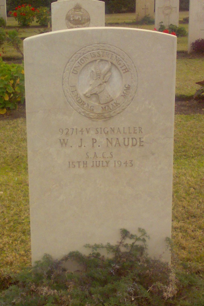 NAUDE W.J.P. -1943