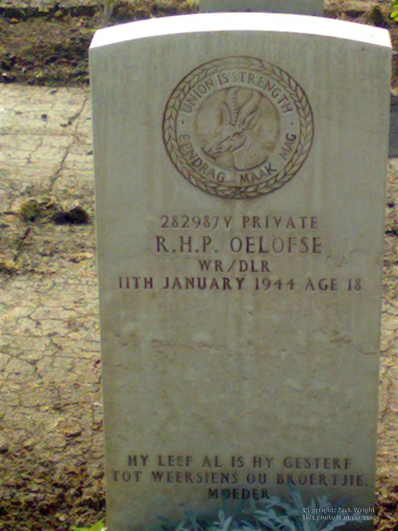 OELOFSE R.H.P. -1944