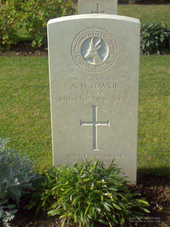 POWRIE A.M. -1945