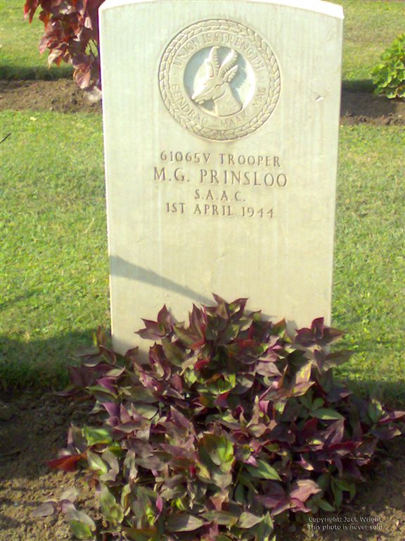 PRINSLOO M.G. -1944