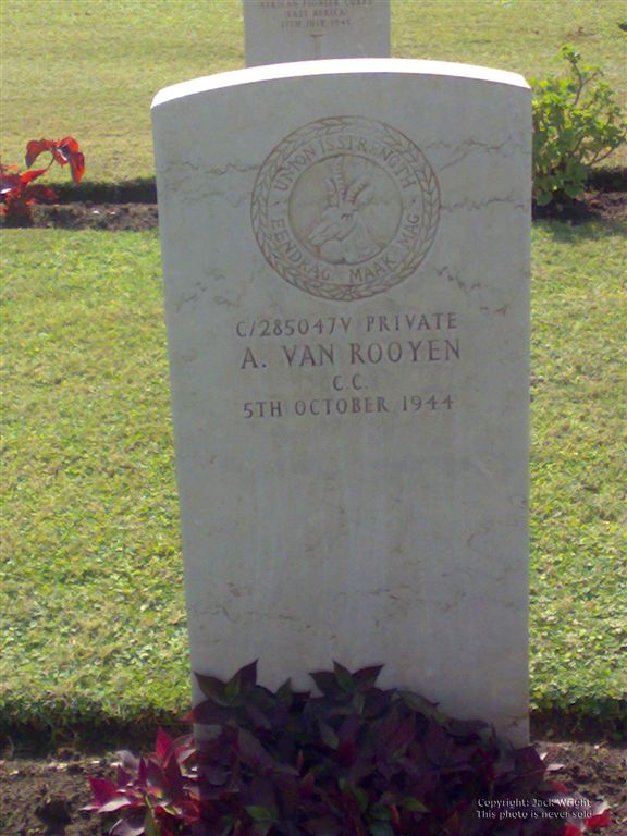 ROOYEN, A., van  -1944
