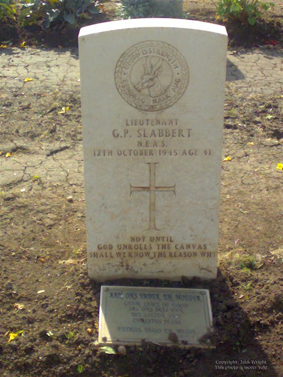 SLABBERT G.P. -1945