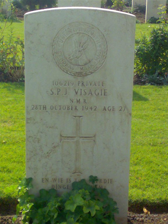 VISAGIE S.P.J. -1942