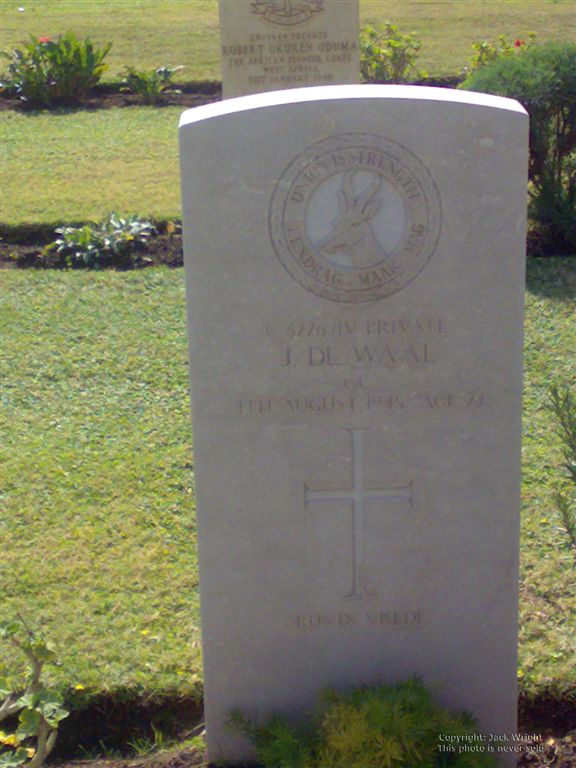 WAAL J., de -1945