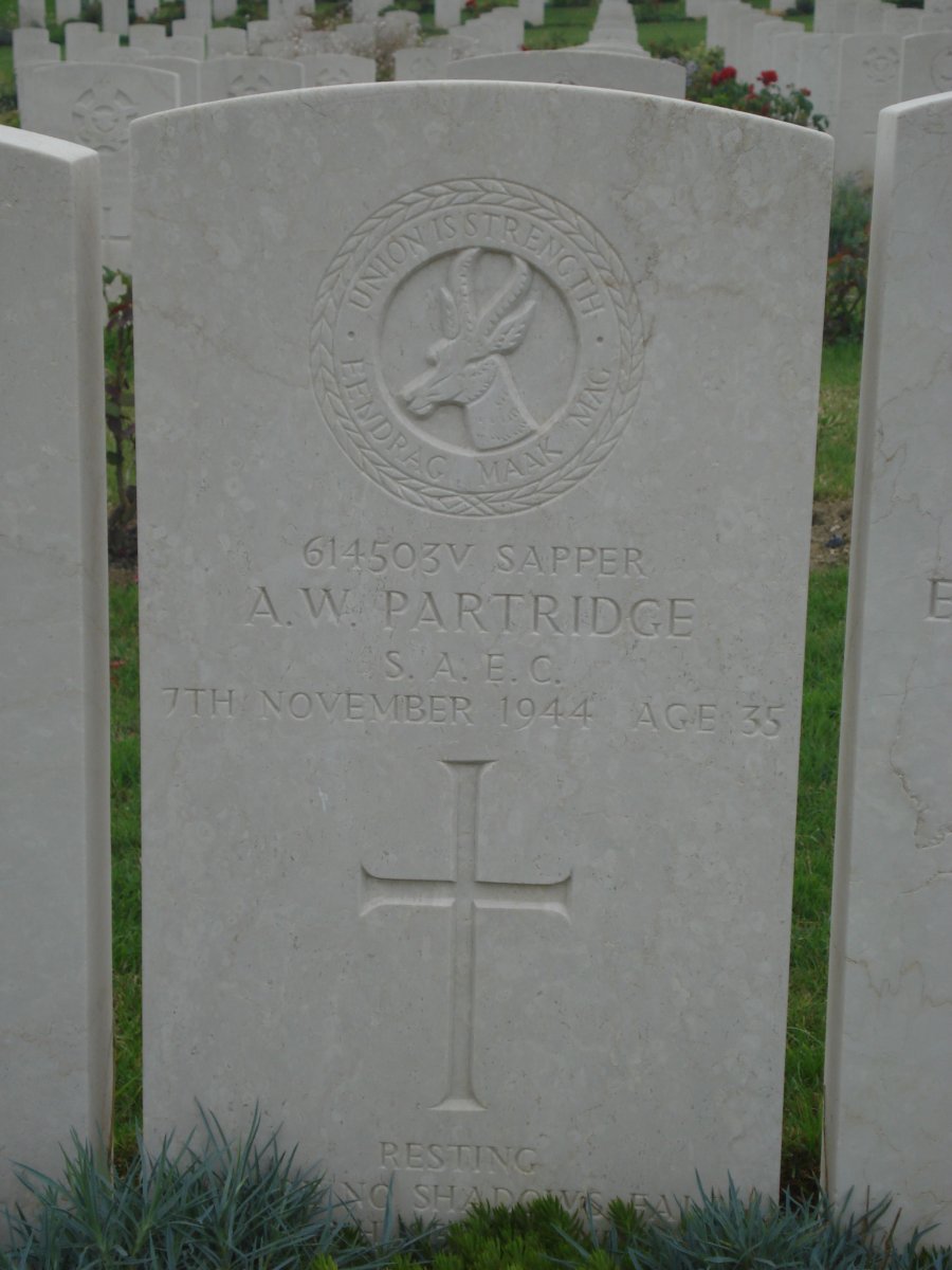 PARTRIDGE A.W. -1944