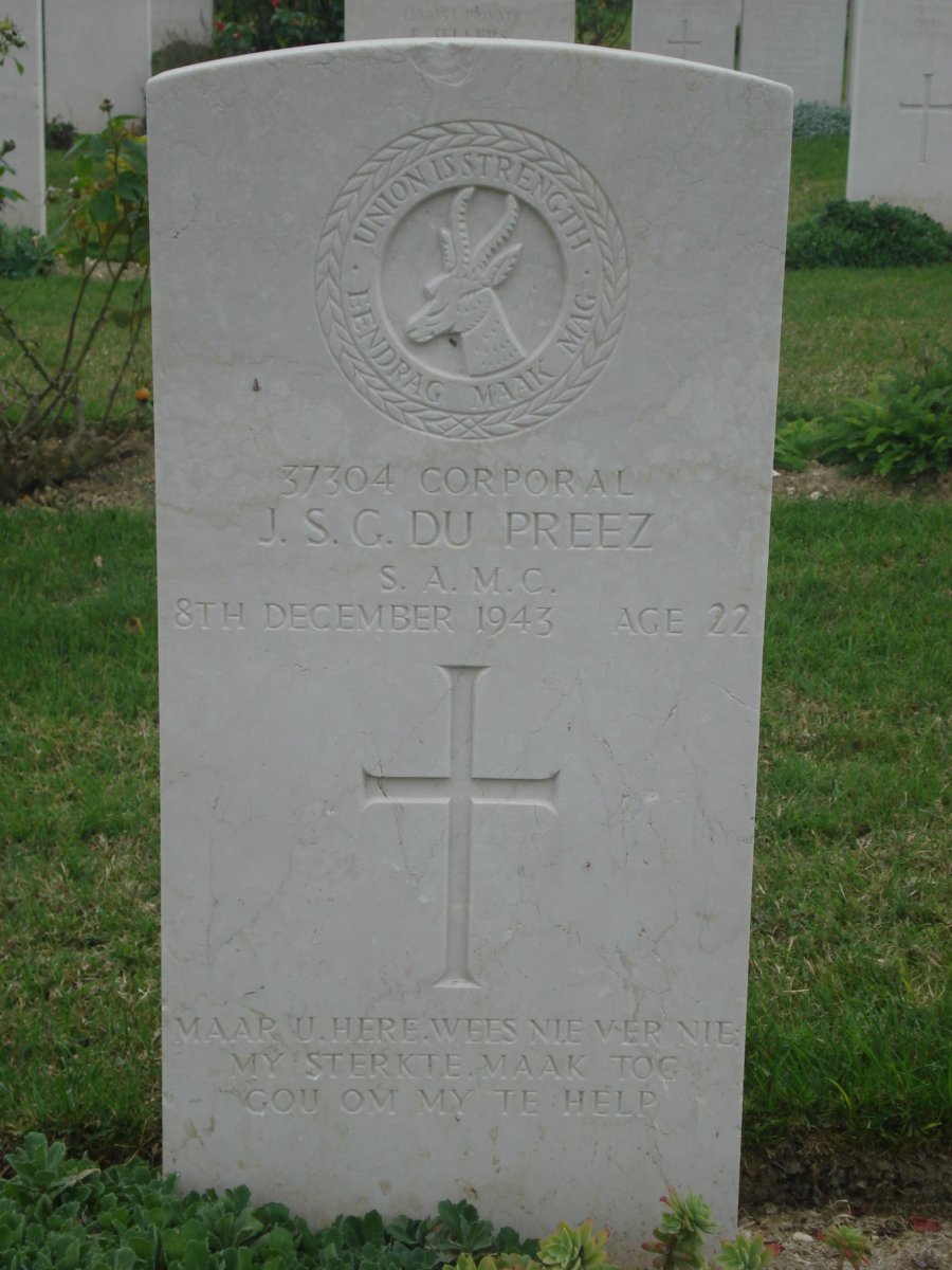 PREEZ J.S.G. ,du -1943