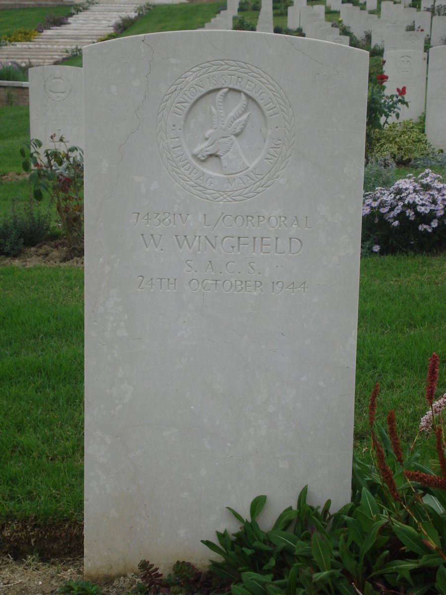 WINGFIELD W. -1944