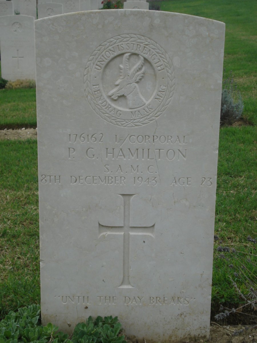 HAMILTON P.G. -1943