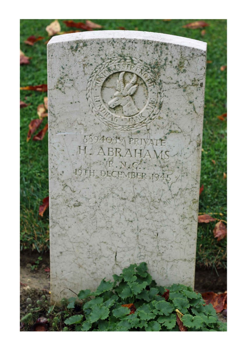 ABRAHAMS H. -1945