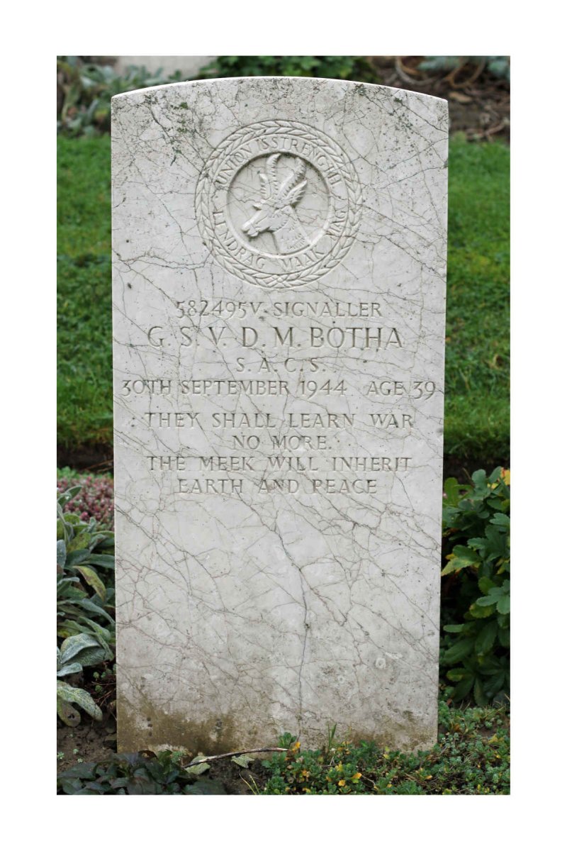 BOTHA G.S.V.D.M. -1944